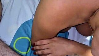 my neighbor acts polite but she's a real slut, i cum her breast milk on my cock