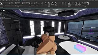 slut getting fucked by femboy on roblox