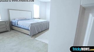 Did the deviant stepson trick his stunning milf stepmom?