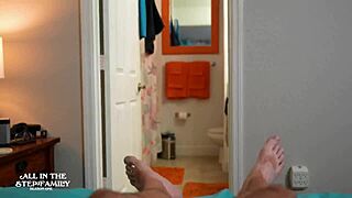 Stepmom vacation her bikini made me horny so she helped me cum aitsf240908 scene 2of3