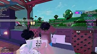 threesome blacked with two bunnies and one bull