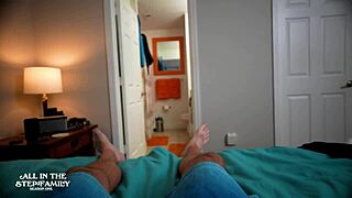 Stepmom vacation her bikini made me horny so she helped me cum aitsf240908 scene 2of3