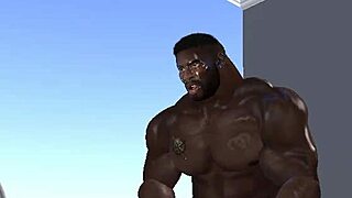 Huge Hunk Clinton Mcdonald Teaches Neighborhood Wife How To Take Huge Black Dick