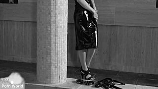 is this spanked slut nicole love in kinky bdsm dp fuck frenzy?