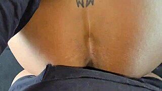 Hot brunette gym encounter