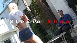 stevie shae licks man's ass all over