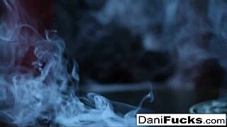 overwhelmed by desire for hot gothic vampire dani's solo masturbation