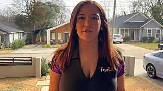 She proves she can handle your package with blowjob and anal