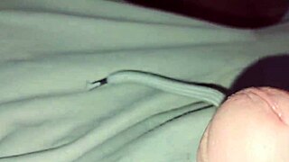 Husband fucks wife in small hut