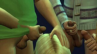 sims 4 hot teen 18+ sucking cocks at the local bar