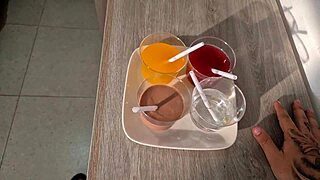 this colombian influencer gets super horny as soon as she sucks my cock