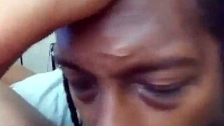 Intimate Close-Up of Pussy Sucking