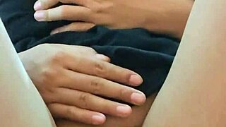 Beautiful Latina Girl Masturbates With Cucumber