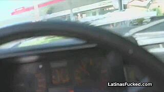 this no bra busty latina amateur likes it rough and hard fucking
