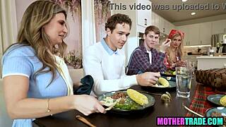 i-i swapped stepmoms with my bro for this wild group thing...