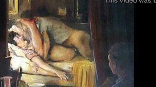 Vintage erotic art inspires timeless fantasies