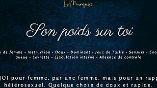 feel his weight on you, ladies? french audio porn turns you on!