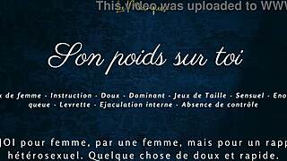 feel his weight on you, ladies? french audio porn turns you on!
