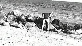 Huge Cock Nude Beach!