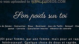 feel his weight on you, ladies? french audio porn turns you on!