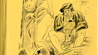 Vintage erotic art inspires timeless fantasies