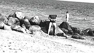 Huge Cock Nude Beach!