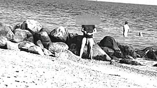 Huge Cock Nude Beach!