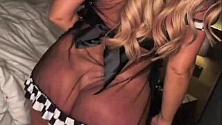 Sophie reade as dirty maid gets banged by big black cock