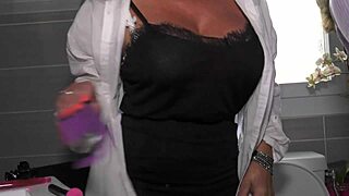 hairy 60 year old cougar getting fucked hard