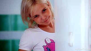 Innocent But Tempted Teen Masturbates