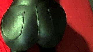 The sexy wife, dressed provocatively, yearns to call her lovers Karina and Lucas.