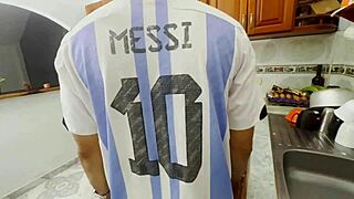 Latina Scandal Fucked in Kitchen