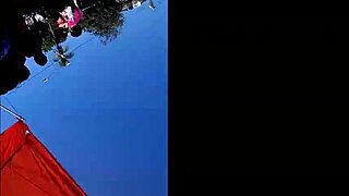 this teen with big tits shows off a stunning escote in a captivating scene. her charm draws everyone in with every move.