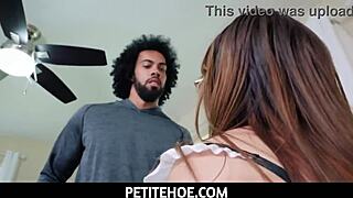 Petitehoe - Client James Angel Exactly Knows What He Wants With His New Hot Maid Honey Hayes And Gets It In No Time