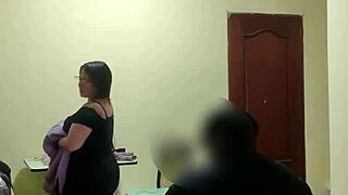 i'm harassing the maid, starting with teasing, flashing, and rough anal sex