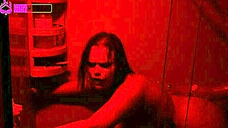 girl enjoys big black cock shower session passionately