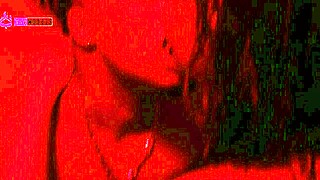 girl enjoys big black cock shower session passionately