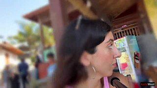 Crazy Cumwalk Adventure in Crowded Place, Almost Caught!