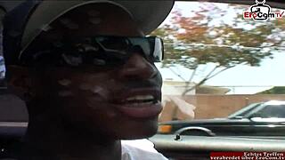 BBC Picks Up Black-Haired Slut with Small Tits for Sex