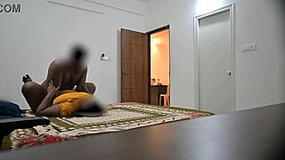 Indian couple fucks in front of Muslim maid Jamila.