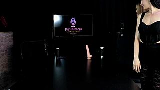 Vitoria vonteese demonstrates her striptease and shows off in sheer red lingerie.