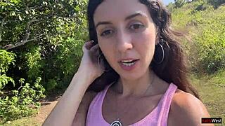 Crazy Cumwalk Adventure in Crowded Place, Almost Caught!