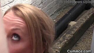 flirty hottie in blowbang gets facial cumshots and swallows all the jizm