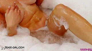 delightful young 18+ brunette model took bath, wanna see her photoshoot? 😊