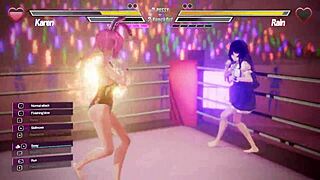 The eighth installment of lesbian battle