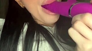 British Exchange Student Solo Plays With Toys!