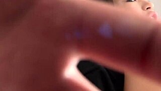 beautiful japanese model milf filmed in the hallway of an apartment 😊