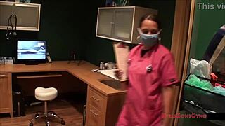 Doctor Tampa Says, Tina Lee Comet Is Embarrassed During Her Gyno Exam.
