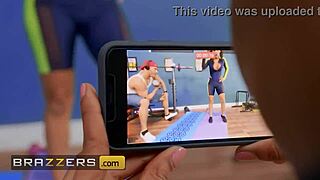 Brazzers Pornstars Sweat During Naughty Workout Sex