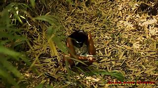 Outdoor Amateur Lagos Mummy Feels Intense Pleasure Getting Fucked In The Bush